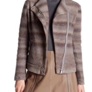 Joie Moto Wool Blend Jacket Size Medium